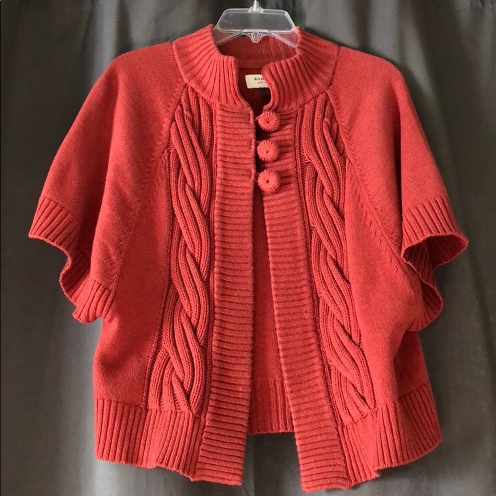 Burnt orange cardigan